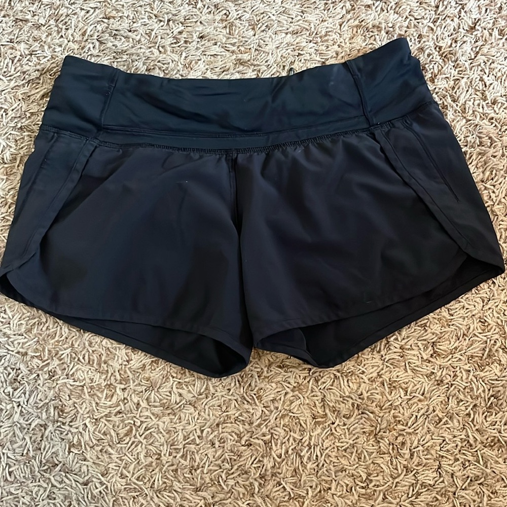 Black Lululemon shorts